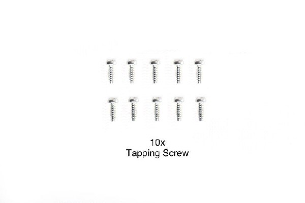 Tamyia 50577 SELVSKÆRENDE SKRUE 3X10 (10)