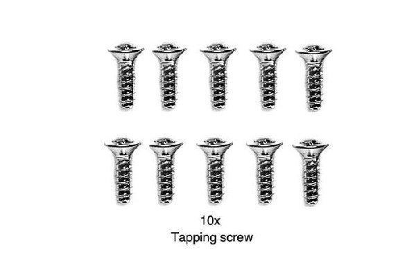 Tamyia 50578 SELVSKÆRENDE SKRUE 3X10 (10)