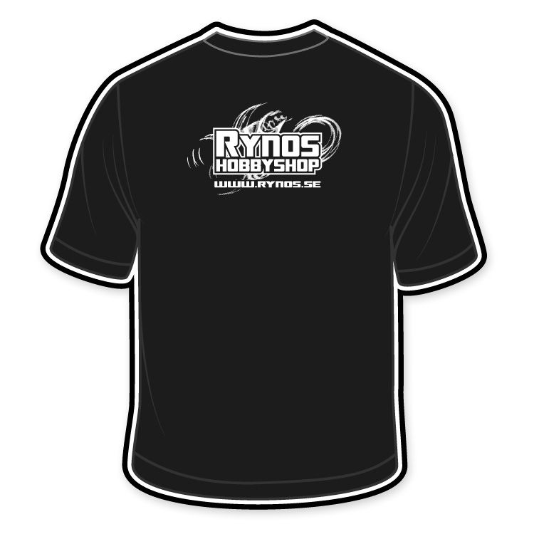 XRAY T-shirt XL Svart Rynos/XRAY 2014 - 2
