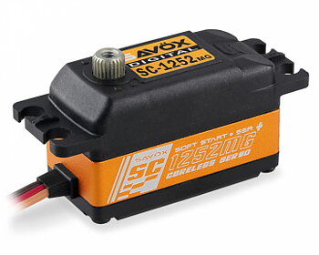 Savöx SAV-SC1252MGPLUS SC-1252MG Plus Servo 7Kg 0,07s Alu Coreless Metalldrev Lågt
