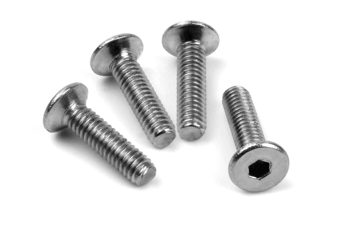 Maverick RC MV150442 Flat Head Screw M2.6x10mm (4pcs)