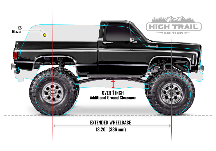 TRX-4 Scale & Trail Crawler Chevrolet K10 Red RTR - 12