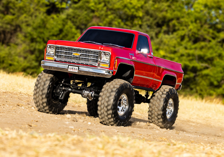 TRX-4 Scale & Trail Crawler Chevrolet K10 Red RTR - 10