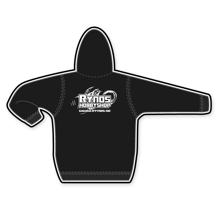XRAY Hoodtröja S Svart Rynos/XRAY 2014 - 2
