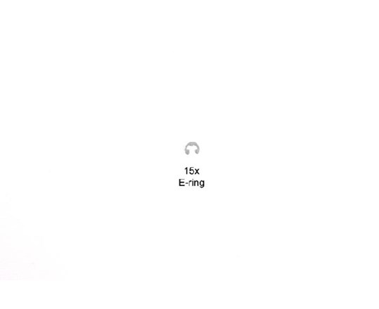Tamyia 50588 E-RING 2MM (15) - 2