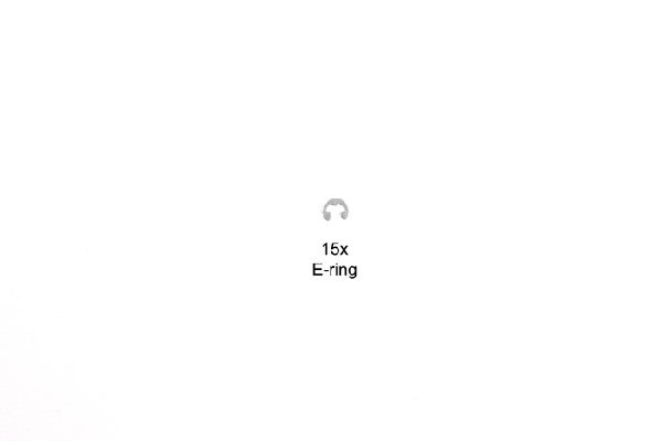 Tamyia 50588 E-RING 2MM (15)