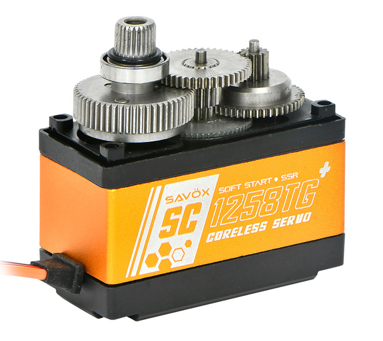Savöx SAV-SC1258TGPLUS SC-1258TG Plus Servo 12Kg 0,08s Alu Coreless Titandrev - 6
