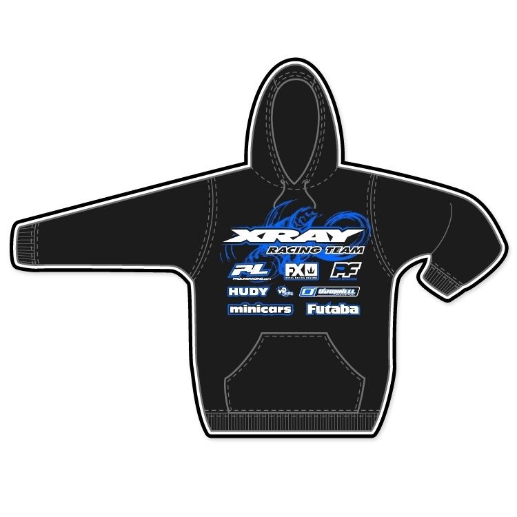 XRAY Hoodtröja XL Svart Rynos/XRAY 2014