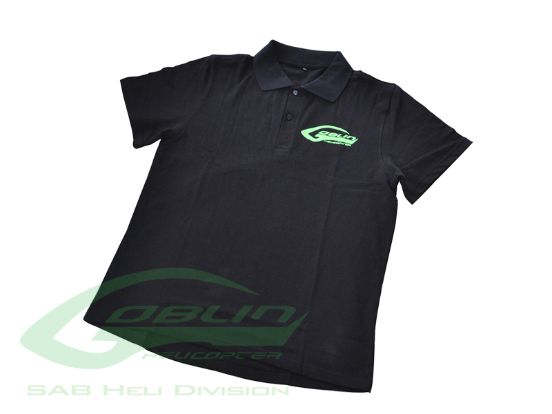 SAB HELI DIVISION Black Polo Shirt - Size XL [HM027-XL]