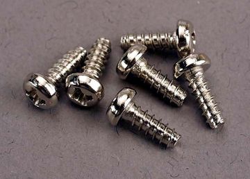 Traxxas 2682 Skruv 3x8mm Självgängande (6)*