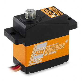 Savöx SAV-SH0263MGPLUS SH-0263MG Plus Servo 2,2Kg 0,10s Alu Metalldrev Mikro