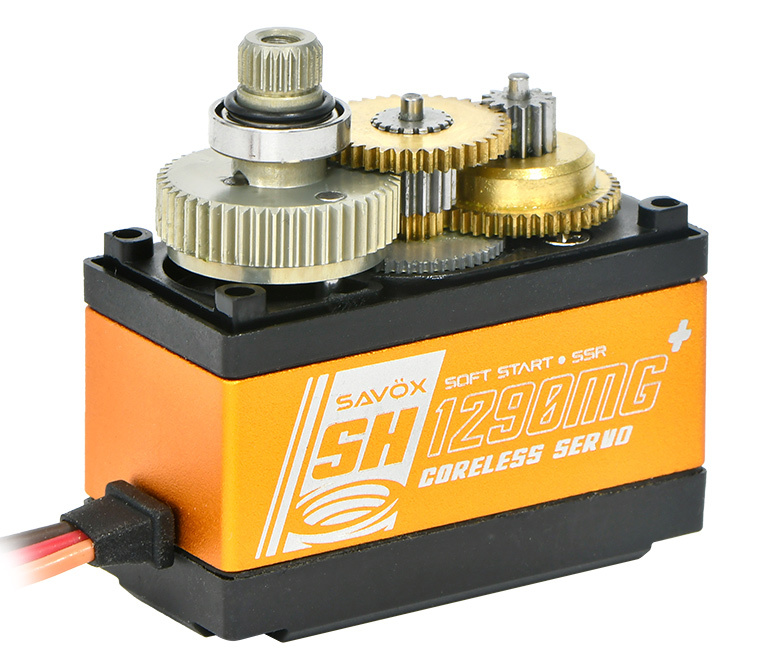 Savöx SAV-SH1290MGPLUS SH-1290MG Plus Servo 5Kg 0,05s Alu Coreless Metalldrev - 6