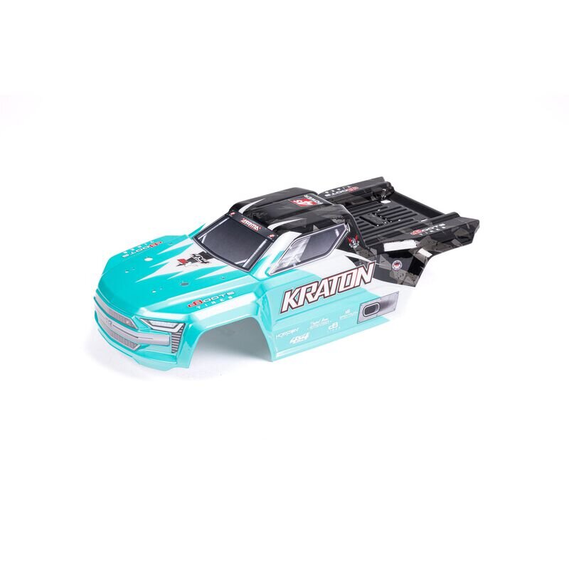 Arrma ARA402321 1/10 Painted Body, Teal/Black: KRATON 4X4 BLX