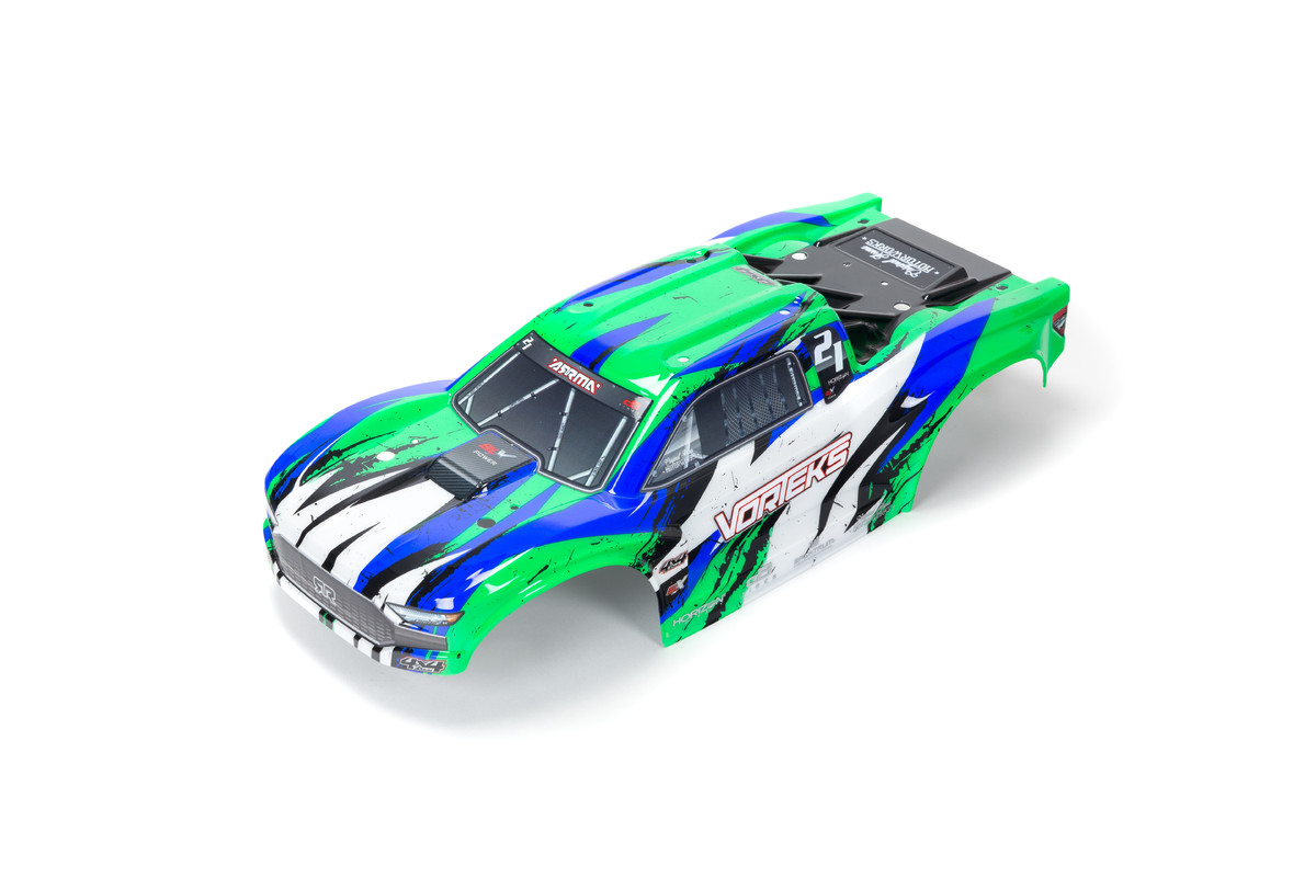 Arrma ARA402328 Kaross Vorteks 4x4 BLX Green