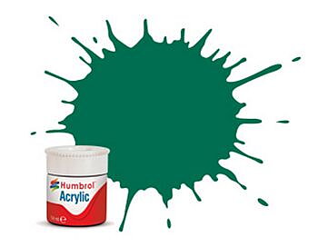 Humbrol RC 409 Acrylic Rail Colours Malachite Green