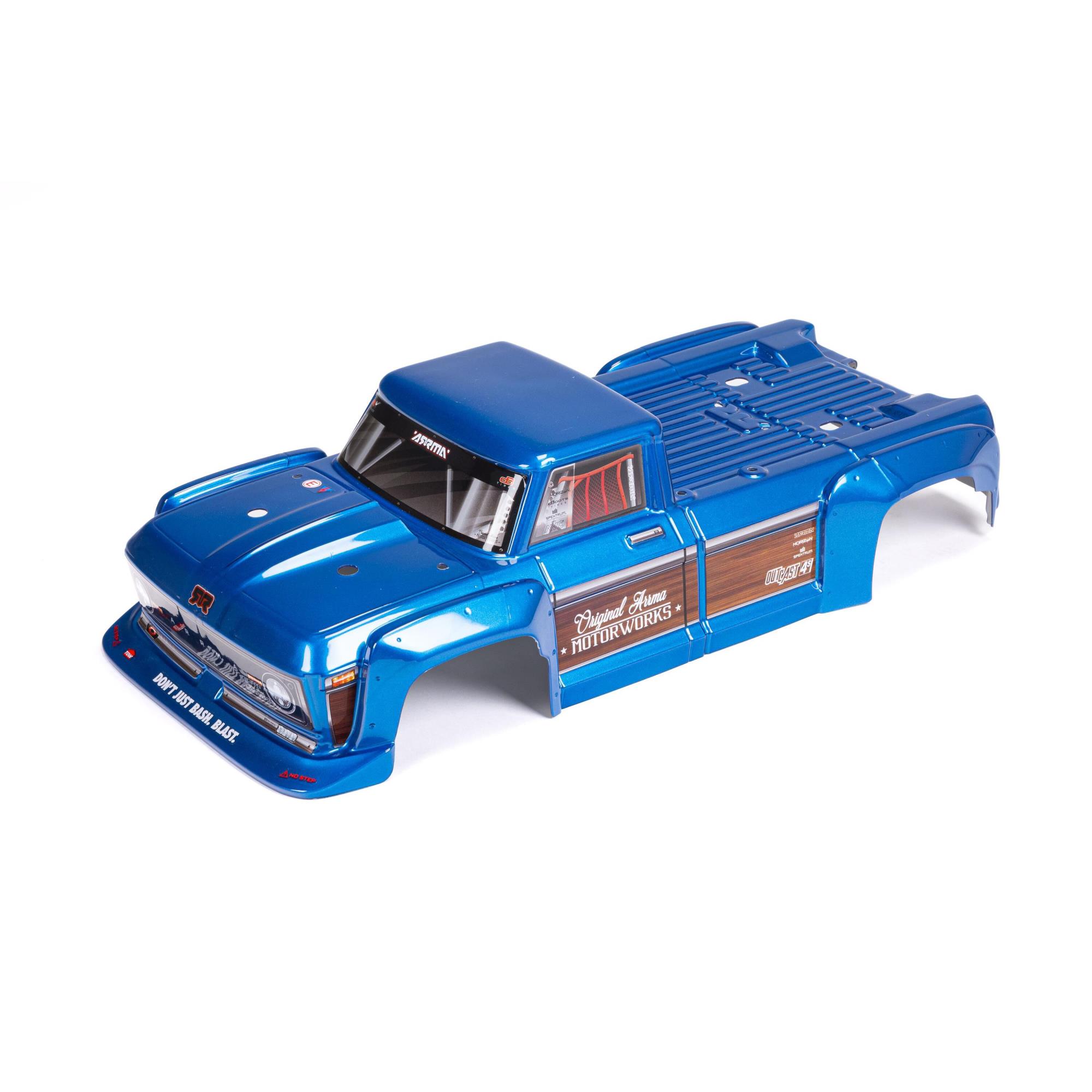 Arrma ARA402330 OUTCAST 4X4 4S BLX Finished Body Blue