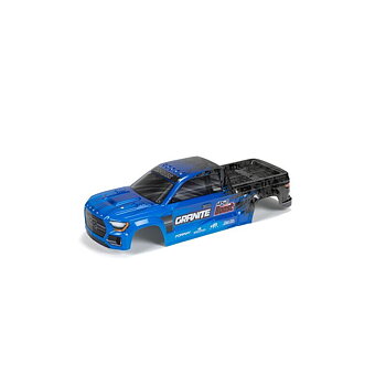 Arrma ARA402344 GRANITE 4X2 Painted Decaled Trimmed Body Blu/Blk