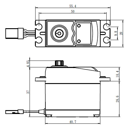 Savöx SAV-SV0320 SV-0320 Servo 6,0Kg 0,13s HV* - 2
