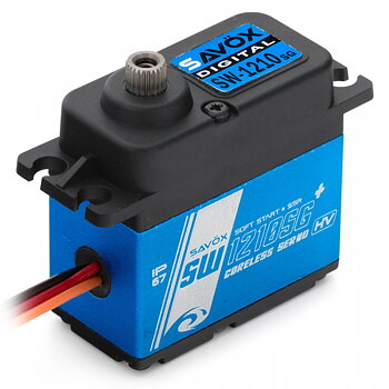 Savöx SAV-SW1210SGPLUS SW-1210SG Plus Servo 32Kg 0,13s HV Alu Coreless Ståldrev WP