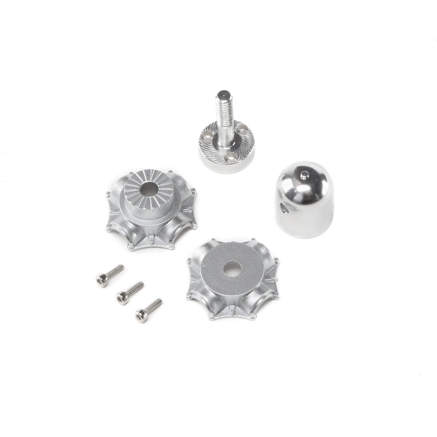 E-flite Prop Adapt w/Al. spinner/plastic hub: P-47 1.2m