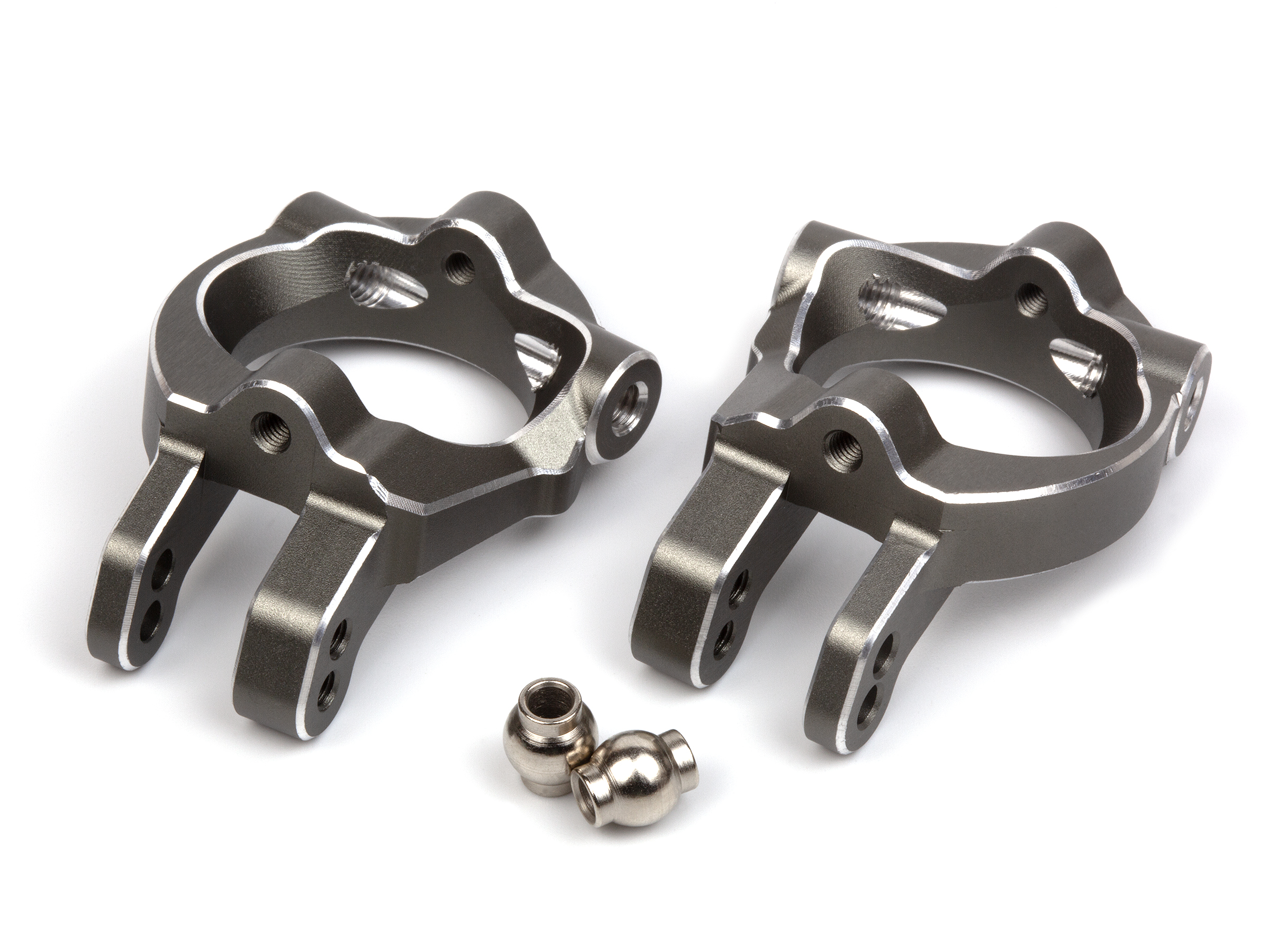 Maverick RC MV150482 Aluminium C-Hub Set (Grey/Left/Right)