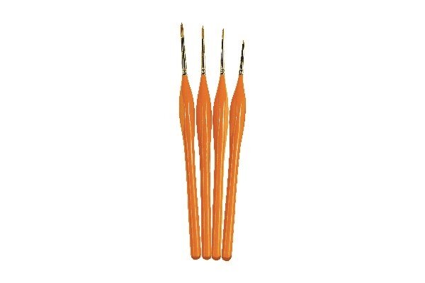 Humbrol AG4250 Penselset Palpo (000/0/2/4)