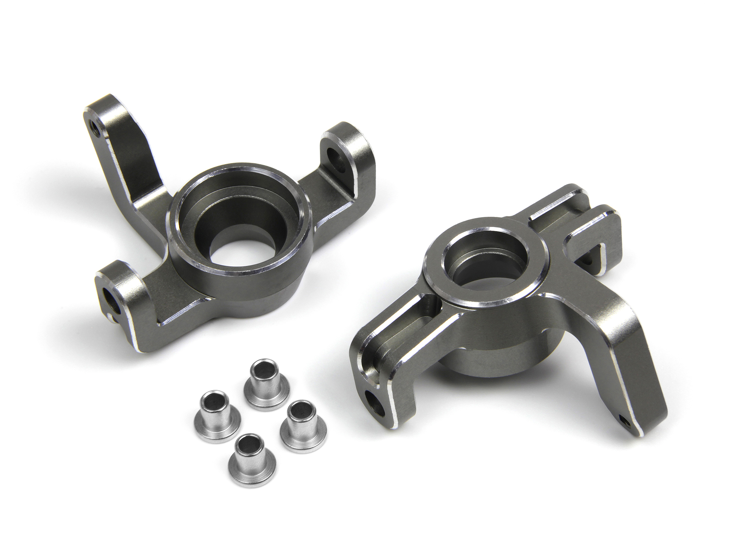 Maverick RC MV150485 Aluminium Steering Spindle Set (Grey/Left/Right)