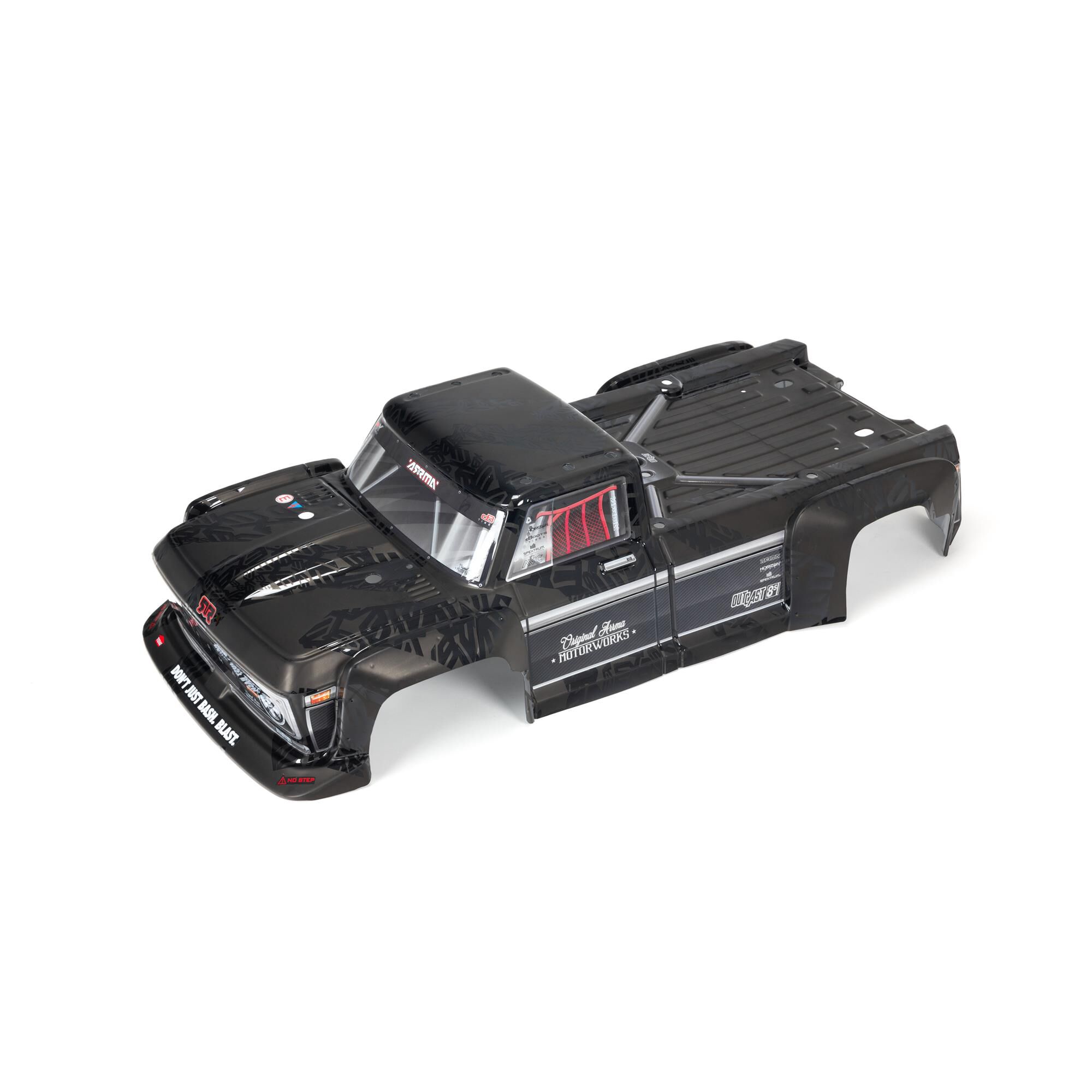 Arrma ARA409009 Outcast 1/5th EXB Body Black