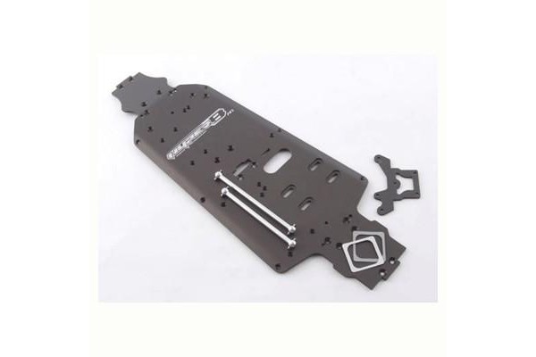 HOBAO Hyper 8 CNC Chassis 2mm Longer Front 2mm Longer Rear