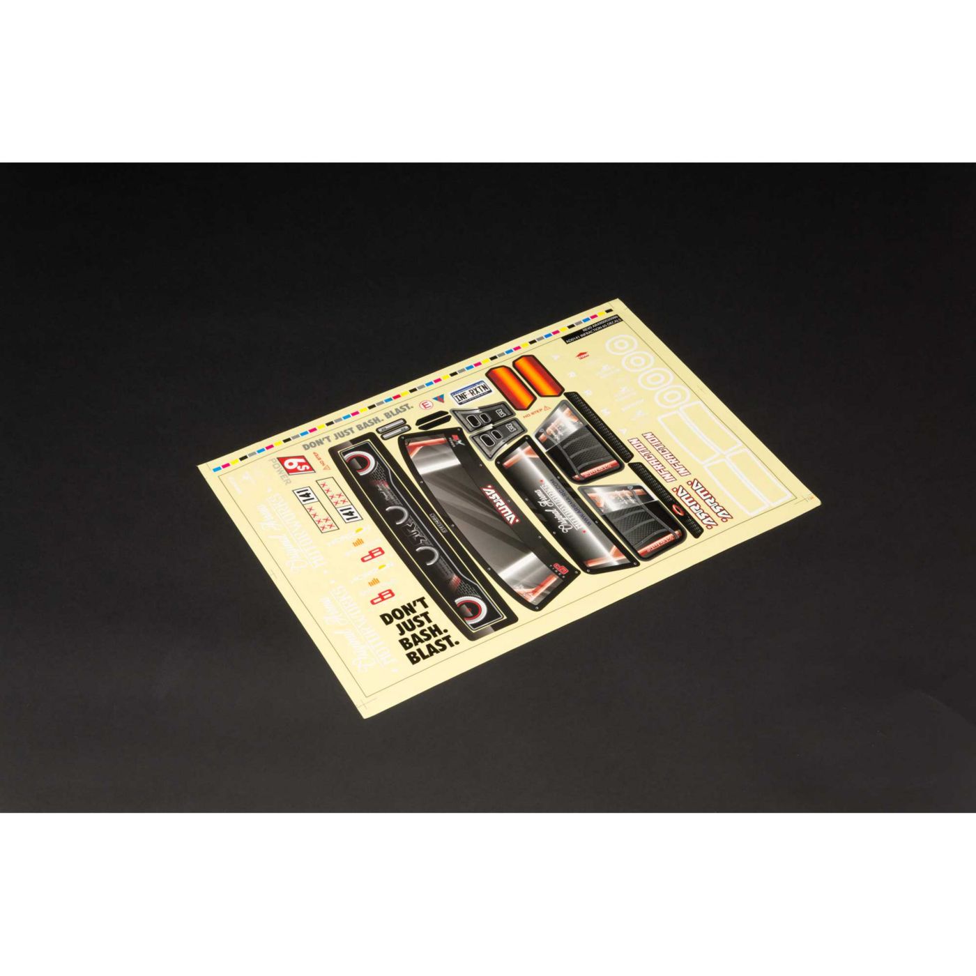 Arrma ARA410001 Infraction 6S BLX Clear Bodyshell (inc. Decals) - 2