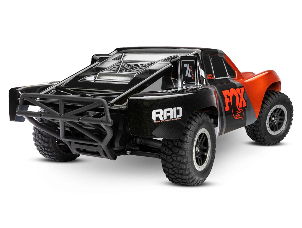 Traxxas Slash VXL 2WD Clipless 1 /10 RTR TQi TSM EHD Fox - 2