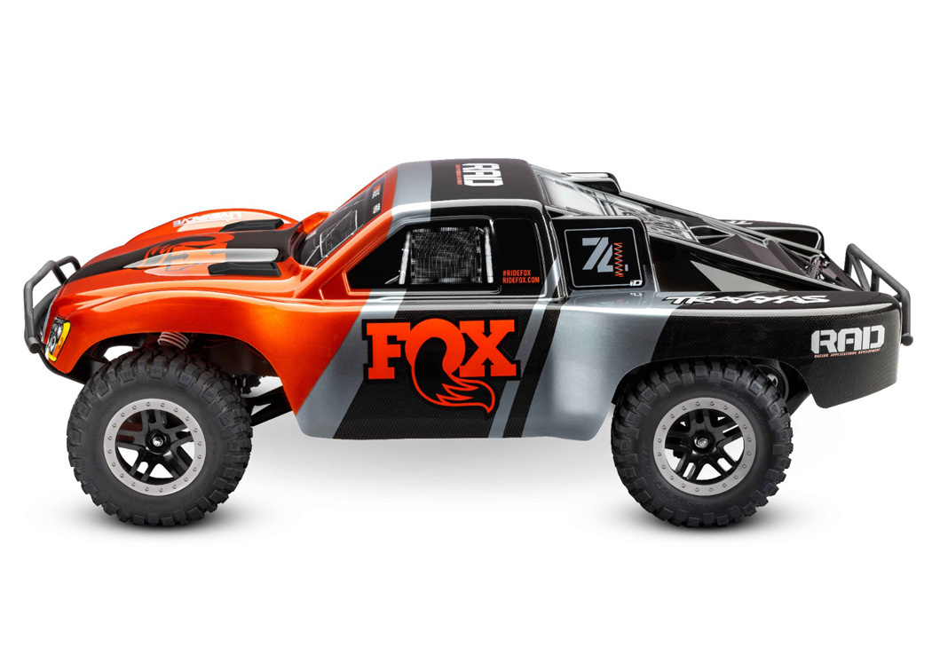 Traxxas Slash VXL 2WD Clipless 1 /10 RTR TQi TSM EHD Fox - 4