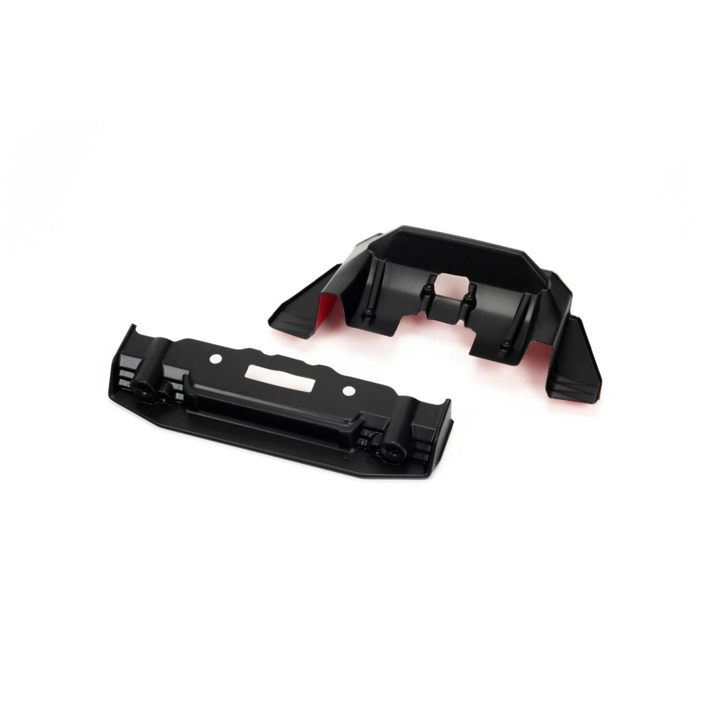 Arrma ARA410008 FELONY Painted Splitter And Diffuser Black/Red