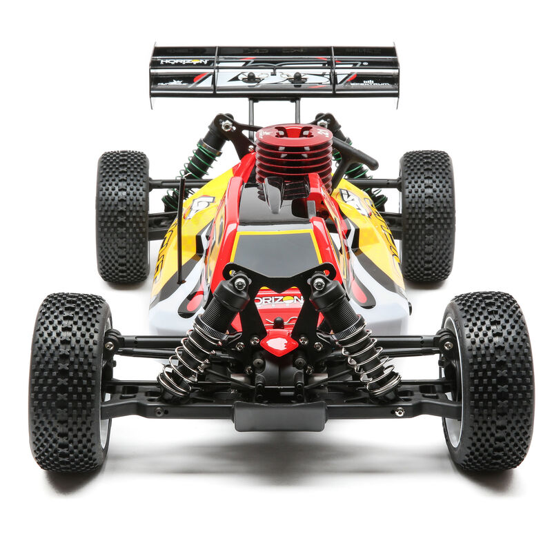 Losi 1/8 8IGHT 4WD Nitro Buggy RTR Röd/Gul - 3