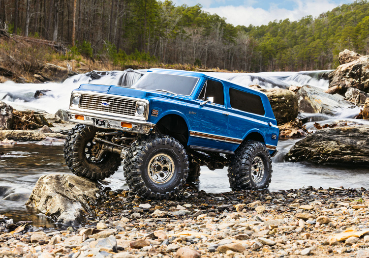 Traxxas TRX-4 Crawler 1972 Blazer High Trail Blå RTR - 23