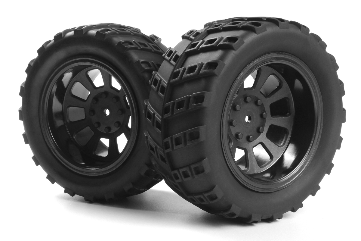 Maverick RC MV150612 Wheel & Tire Set (2pcs) Phantom XT