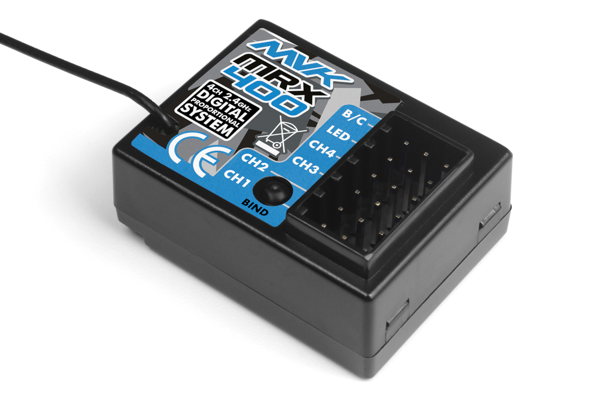 Maverick RC MV150622 MRX-400 2.4Ghz 4CN Receiver