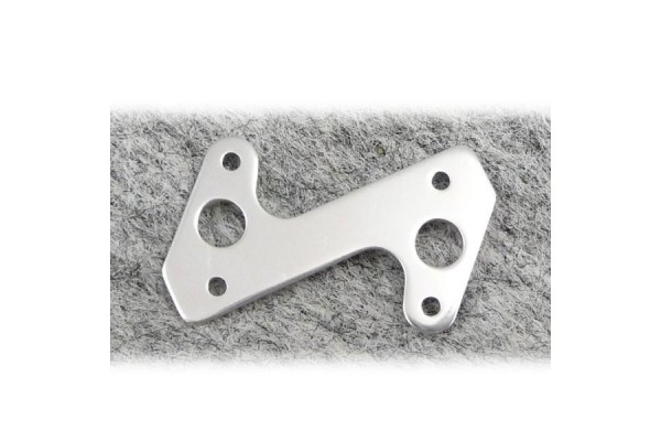 HOBAO Hyper 8 Front Top Plate Chrome (RTR)