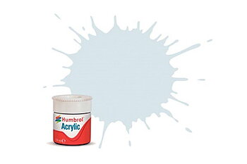Humbrol 191 Acrylic Chrome Silver 14ml - Metall