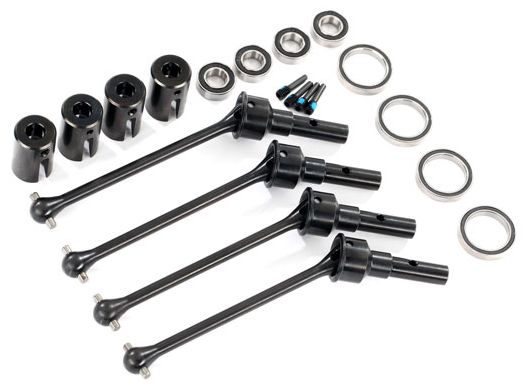 Traxxas 8950X Drivaxel Stål Komplett F/B (4) Maxx