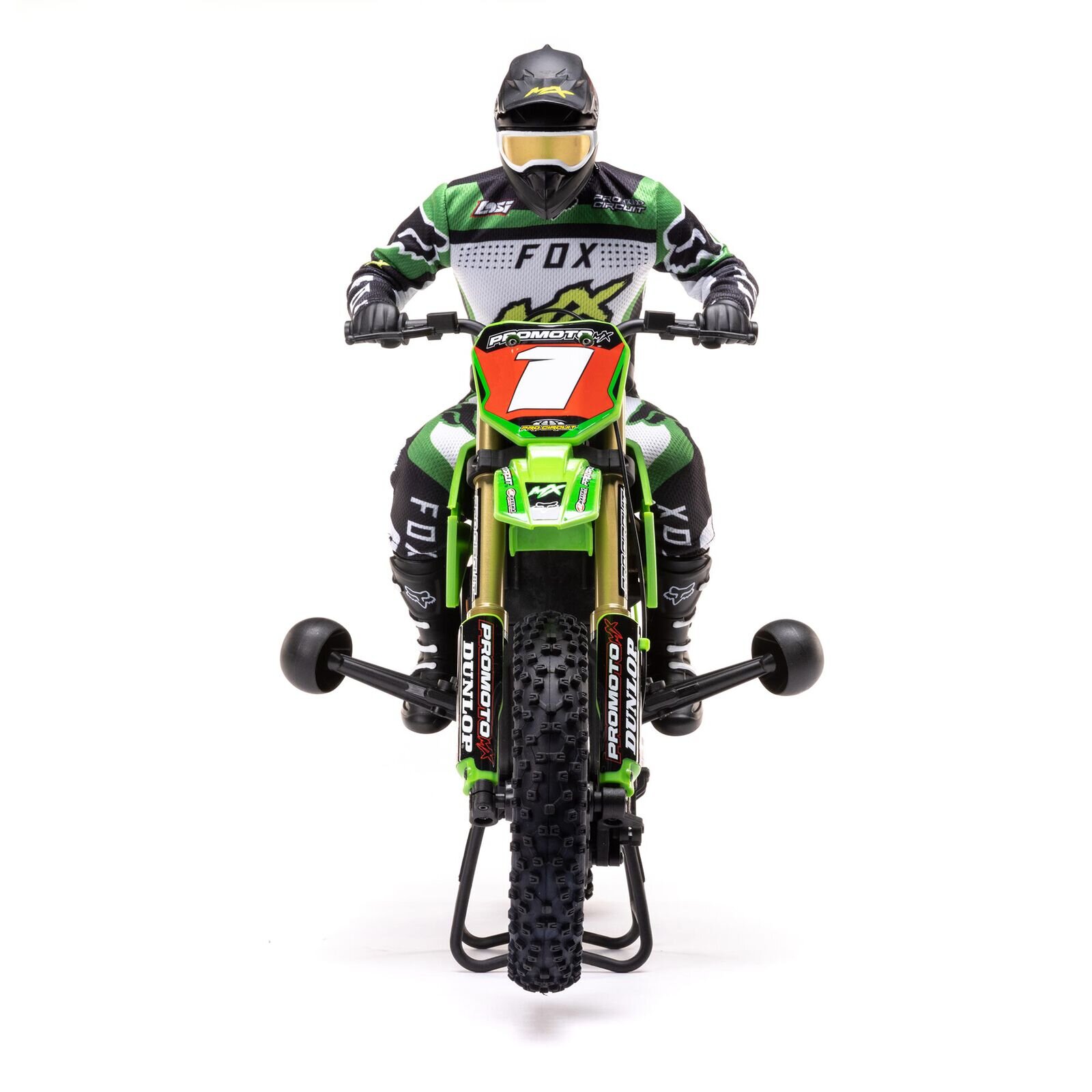 Losi 1/4 Promoto-MX Motorcycle RTR with Battery and Charger, Pro Circuit - 6