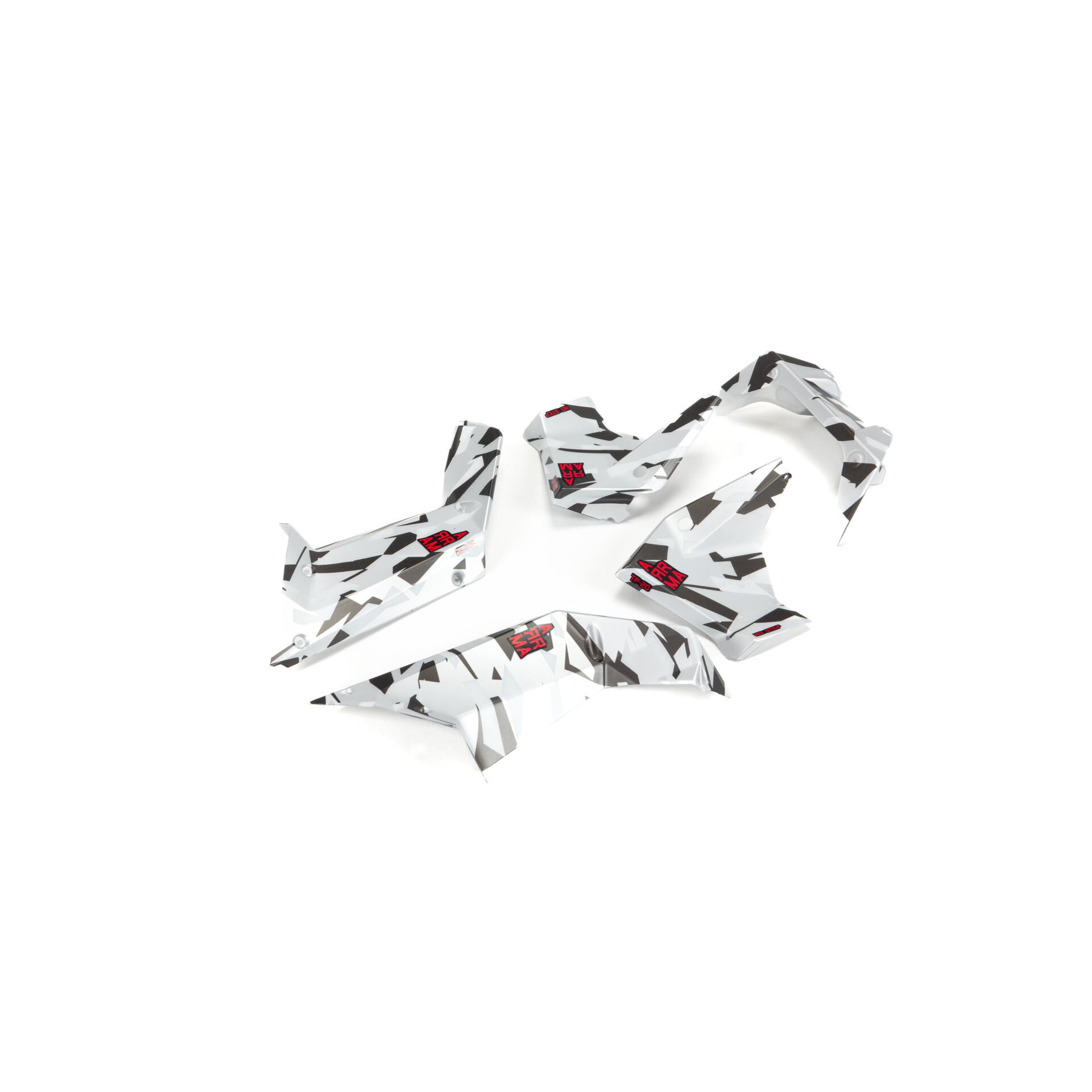 Arrma ARA411017 FIRETEAM Guard Set Painted White Camo