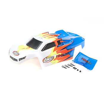 Losi LOS210014 Body, Blue/White: Mini-T 2.0
