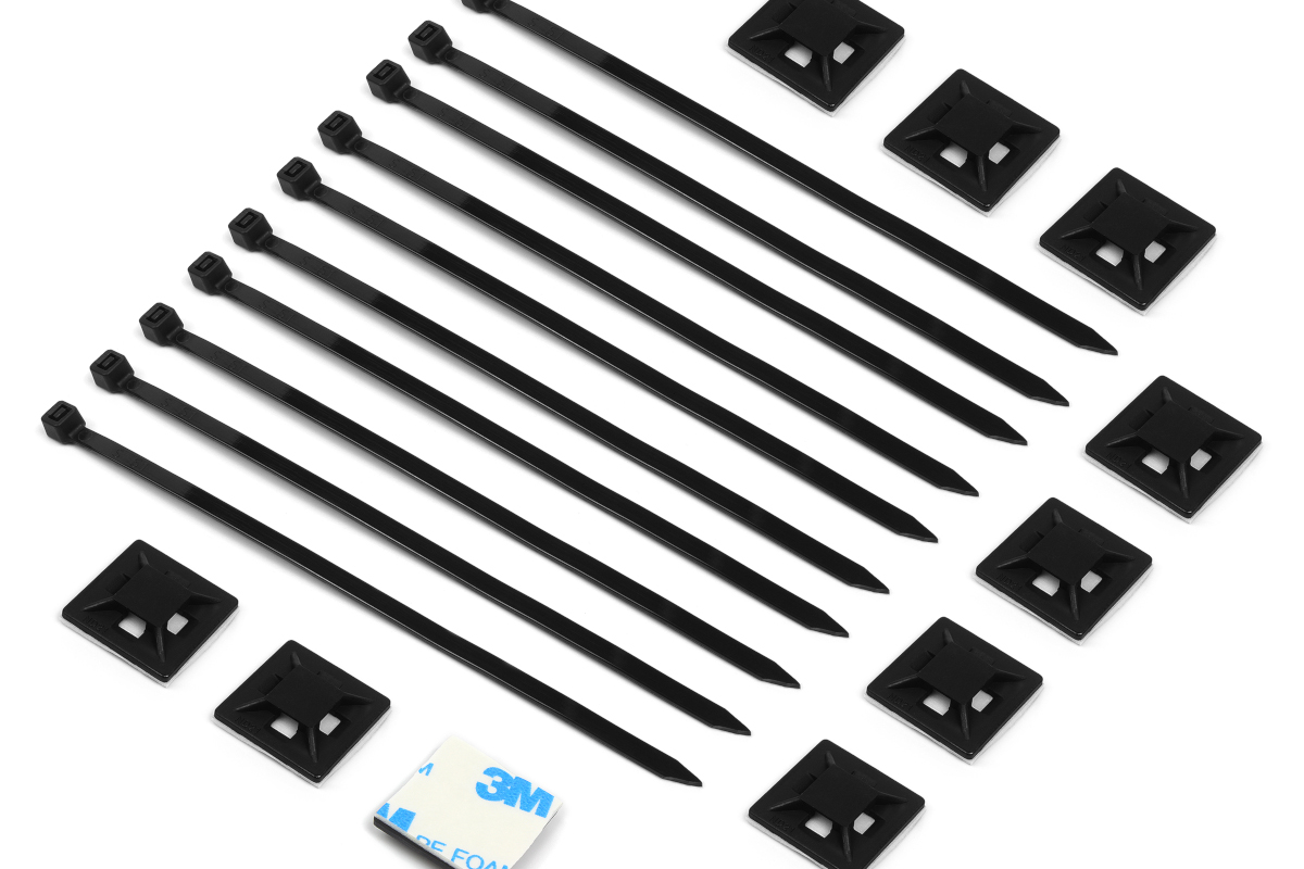 Maverick RC MV150640 Cable Mount & Tie (10 pcs)