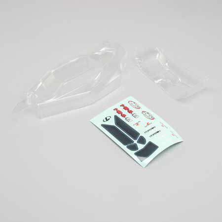 Losi LOS210021 Body, Wing, Clear: Mini-B
