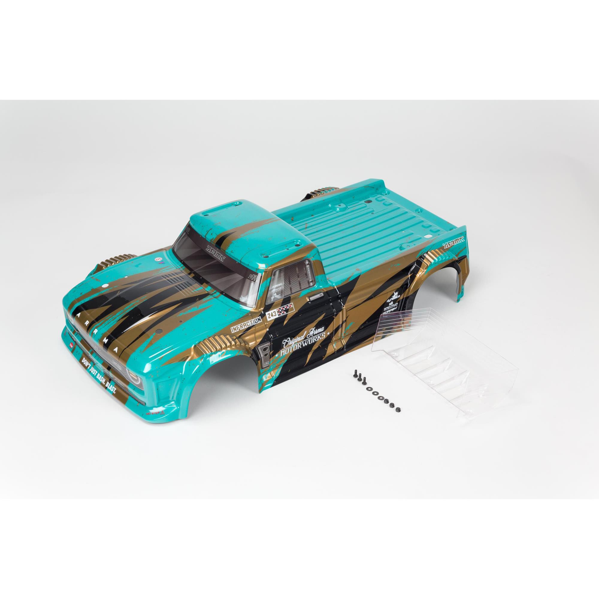 Arrma ARA414005 INFRACTION 4X4 MEGA Finished Body TBC