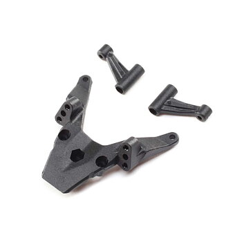Losi LOS211011 FR Bulkhead, FR Brace Lft/Rt: Mini-T 2.0