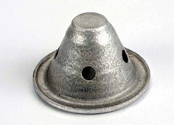 Baffle cone exhaust aluminium