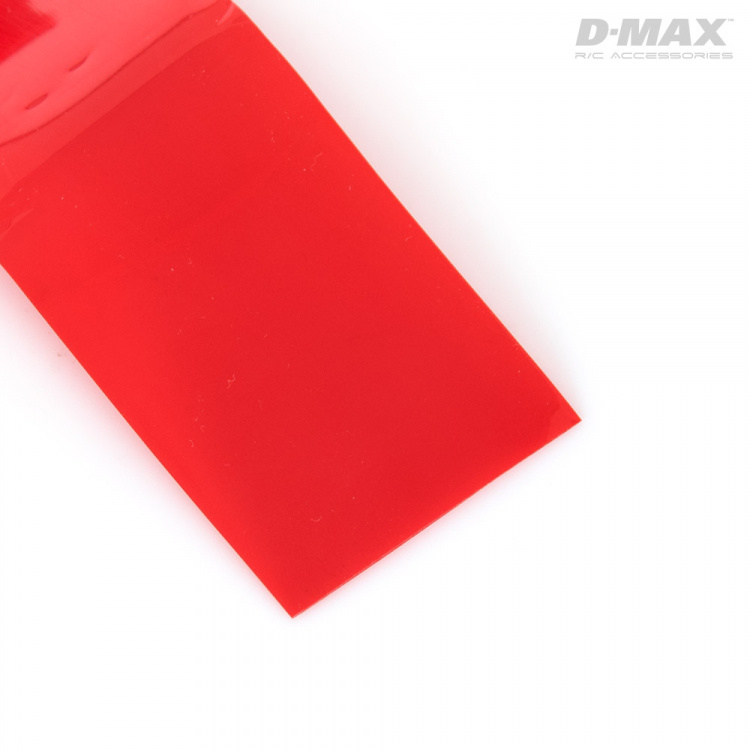 DynoMAX B9220 Krympslang Röd Transparent D28/B44mm x 1m