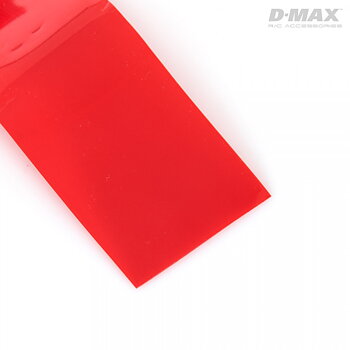 DynoMAX B9220 Krympslang Röd Transparent D28/B44mm x 1m